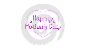 Happy Mother`s Day Greeting Vector Illustration for any design