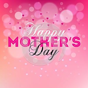 Happy Mother's day text design