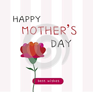 Happy mothers day card