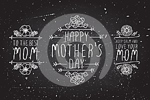 Happy Mothers Day Elements