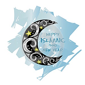 Happy Muharram.1440 hijri islamic new year.