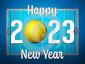 Happy new 2023 water polo