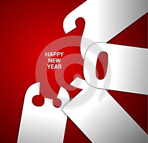 Happy New Year 2013 card