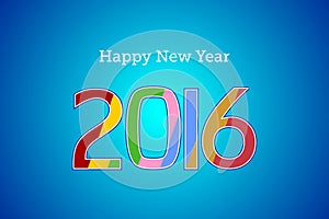 Happy new year 2016 text