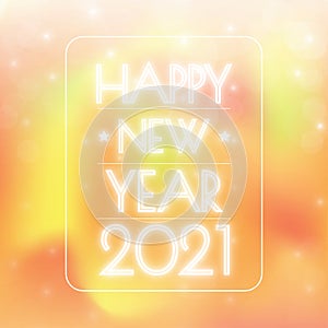 Happy new year 2021. 2021 Greetings card. abstract background.2021 background banner. Vector illustration