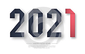 Happy new year 2021. 2021 Greetings card. abstract background.2021 background banner. Vector illustration