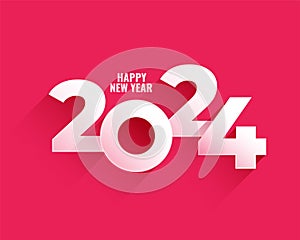 happy new year 2024 invitation card design