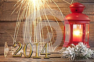 2014 happy new year abstract background