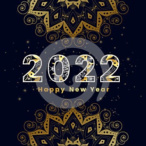 Happy new year banner design