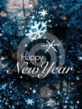 Happy New Year card