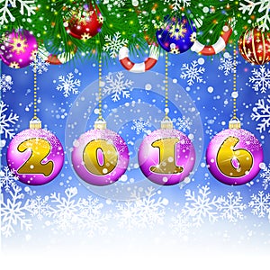 Happy New year celebration background