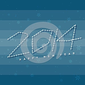 Happy new year design