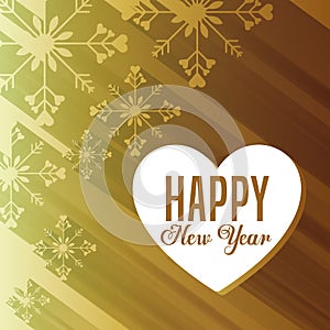 Happy new year design