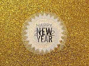 Happy New year  festive background sparkling
