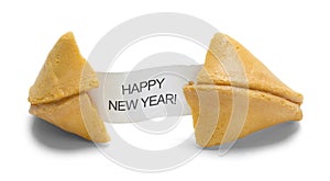 Happy New Year Fortune Cookie