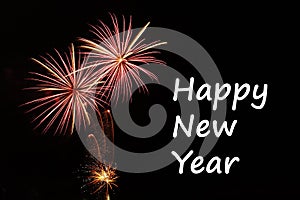Happy New Year greeting