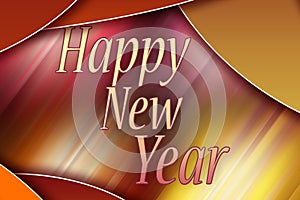 Happy New Year - Greeting card
