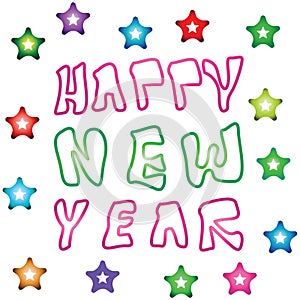 Happy New Year logos photo