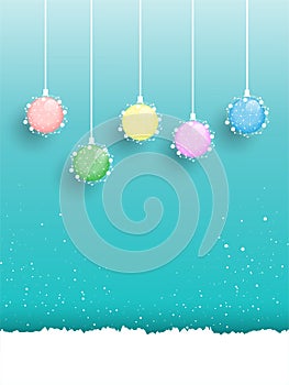 Happy new year Pastel Colors Background