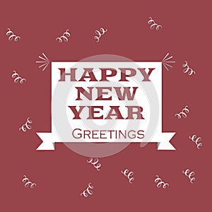 Happy New Year Vector illustrations