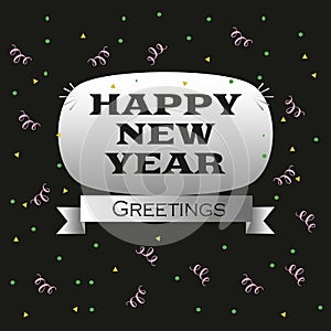 Happy New Year Vector illustrations