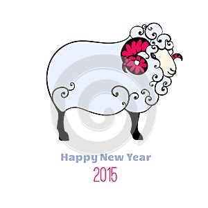 Happy new year 2015. Year of the Sheep.