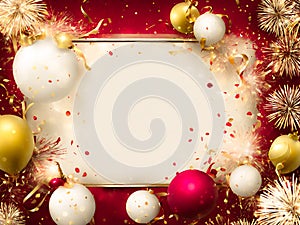 Happy New years background design pattern in new year and merry Christmas