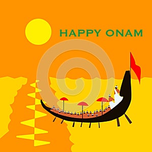 Happy Onam. Kerala onam festival