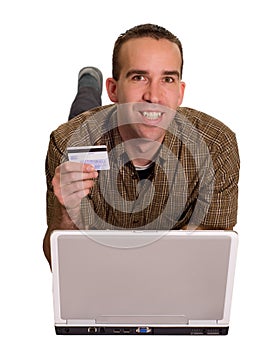 Happy Online Shopper photo