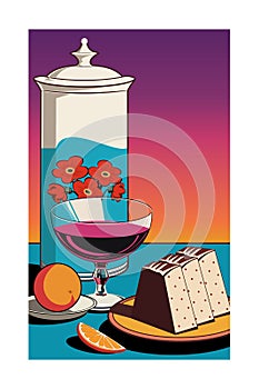 Happy Passover. Vector illustration