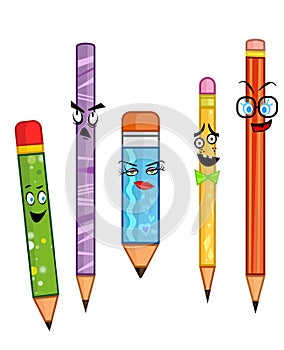 Happy Pencils Pack (5-in-1)