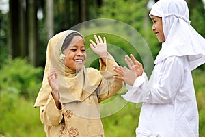 Happy Playful Children