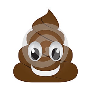 Happy poop emoji