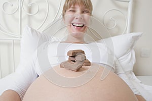 Happy Pregnant Woman