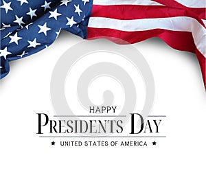 Happy presidents Day Background, vector and illustration
