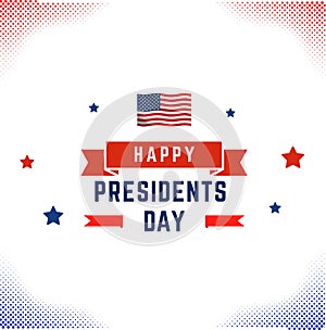Happy presidents Day Background, vector and illustration