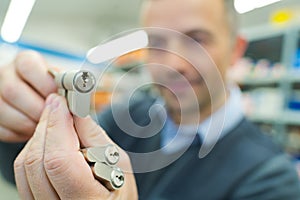 Happy professional key maker