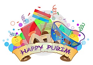 Happy Purim Banner