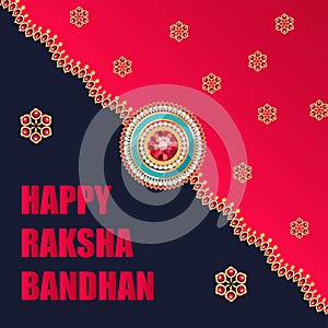 happy Raksha Bandhan festival. Rakhi celebration in india.