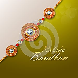 Happy raksha bandhan ther festival of brother and sister photo