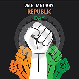 Happy republic day banner