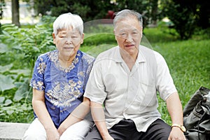 Happy retired couple