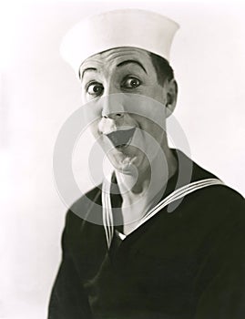 The happy sailor