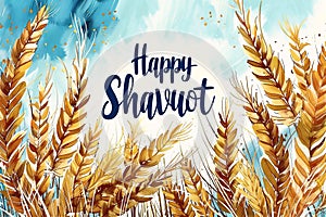 Happy Shavuot Poster