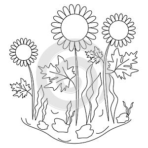 Happy Spring coloring page