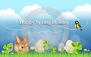 Happy spring holiday