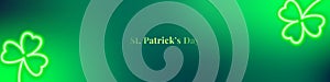 Happy St. Patrick`s Day banner