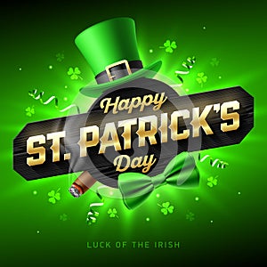 Happy St. Patrick`s Day greeting card