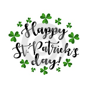 Happy St Patrick`s day message