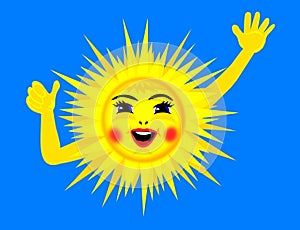 Happy sun